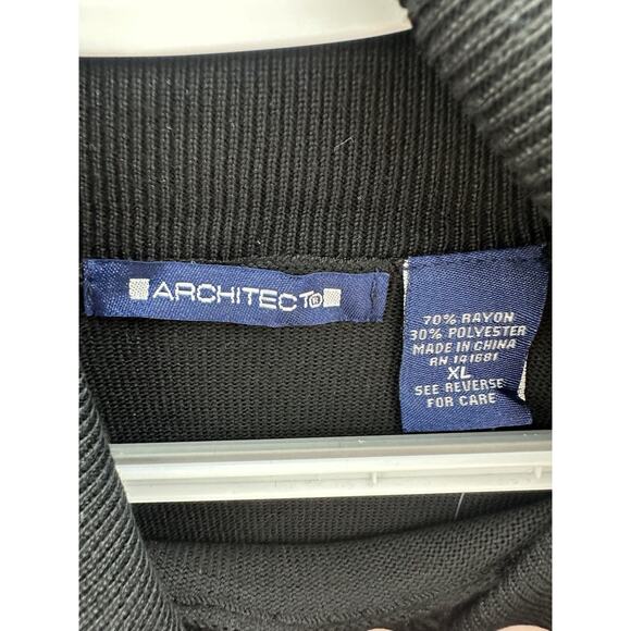 Architect Womens Sweater Size XL Black Turtleneck Pullover NWTs - Picture 4 of 11